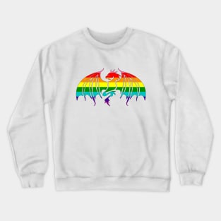 Gay Pride Dragon Crewneck Sweatshirt